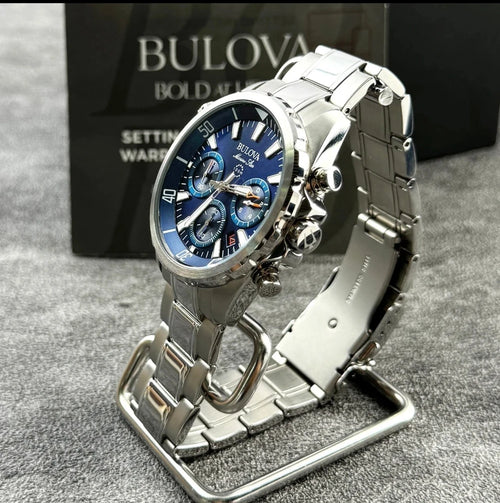 Bulova Marine Star Chronograph Watch 96b256(43mm)